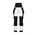 Arbejdsbukser dame – hvid | Slidstærke bukser fra Co Workwear